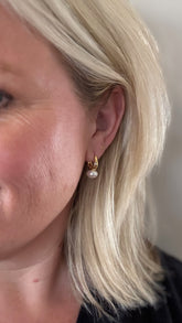Kate Freshwater Pearl Earrings Silver